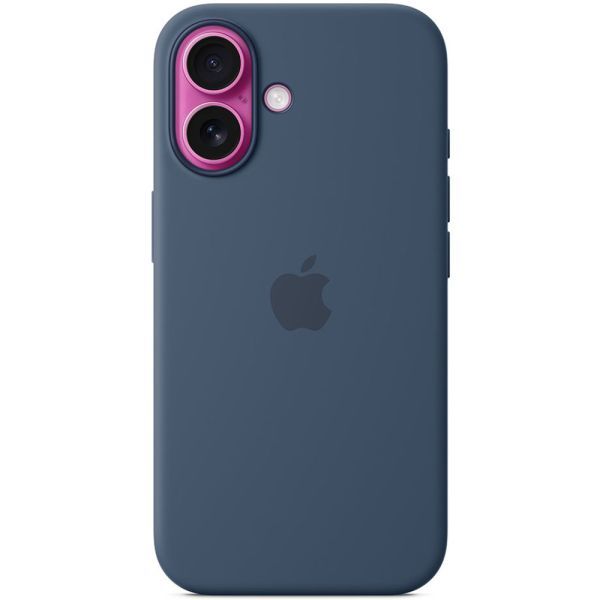 Силіконовий чохол CasePro Silicone Case with MagSafe Denim для iPhone 16 фото 3
