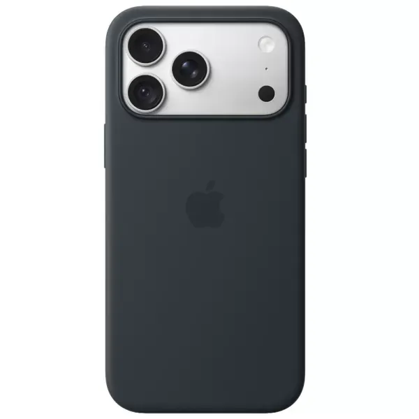 Силіконовий чохол CasePro Silicone Case With MagSafe Navy Blue для iPhone 18 Pro | 17 Pro фото 3