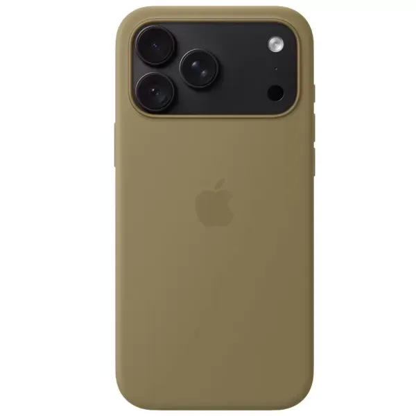 Силіконовий чохол CasePro Silicone Case With MagSafe Olive для iPhone 18 Pro Max | 17 Pro Max фото 2