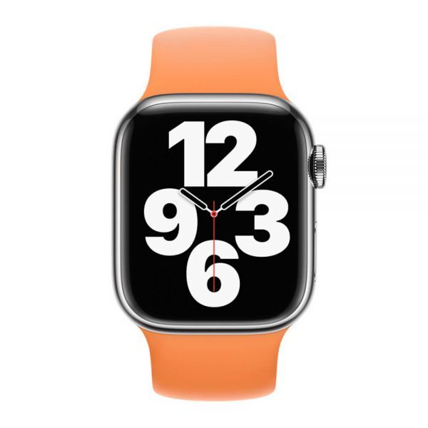 Силіконовий ремінець CasePro Solo Loop Marigold Size L для Apple Watch 49мм | 46мм | 45мм | 44мм фото 2