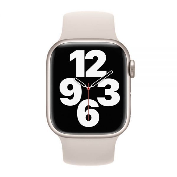 Силіконовий ремінець CasePro Solo Loop Starlight Size L для Apple Watch 49мм | 46мм | 45мм | 44мм фото 2