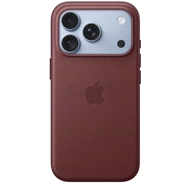 Чохол CasePro TechWoven Case with MagSafe Burgundy для iPhone 18 Pro | 17 Pro фото 2