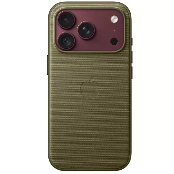 Чохол CasePro TechWoven Case with MagSafe Olive для iPhone 18 Pro | 17 Pro фото 2