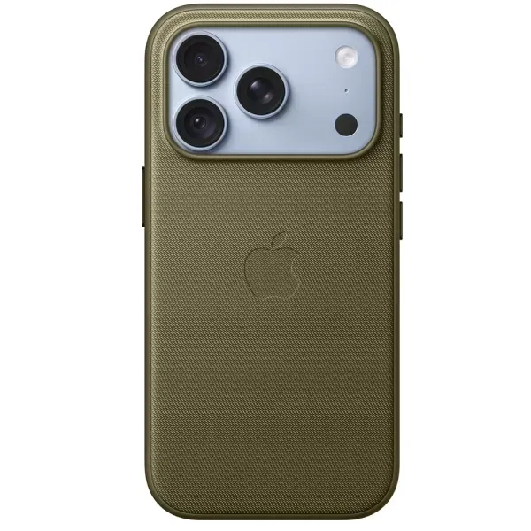 Чохол CasePro TechWoven Case with MagSafe Olive для iPhone 18 Pro | 17 Pro фото 3
