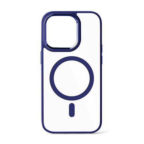 Чохол CasePro Crystal Shadow with MagSafe Dark Blue для iPhone 14