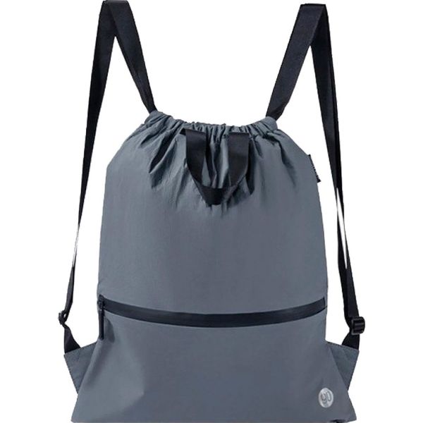 Рюкзак 90FUN NINETYGO Lightweight Urban Drawstring Backpack Dark Grey