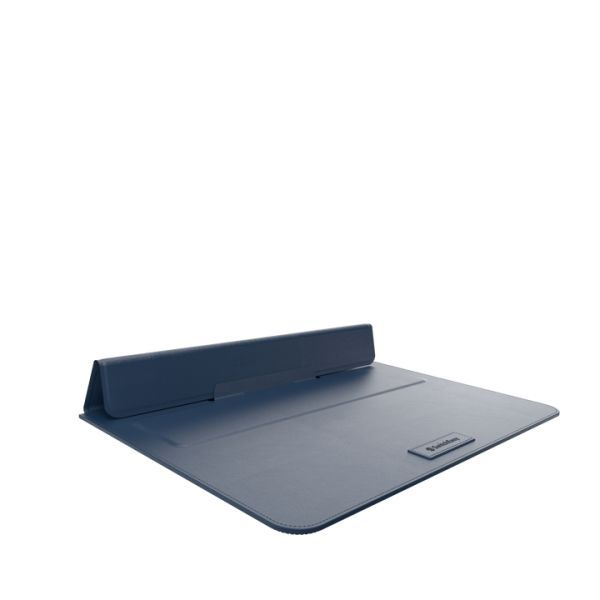 Шкіряна підставка SwitchEasy EasyStand Leather Sleeve Midnight Blue для MacBook 16" M1 (2021) (GS-105-233-201-63) фото 3