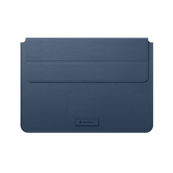 Шкіряна підставка SwitchEasy EasyStand Leather Sleeve Midnight Blue для MacBook 16" M1 (2021) (GS-105-233-201-63)
