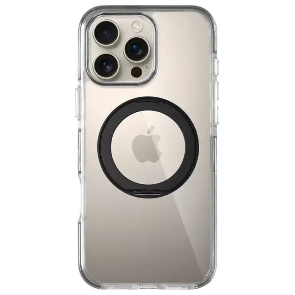 Чохол Griply Clear Ring Black для iPhone 16 Pro Max (17180)