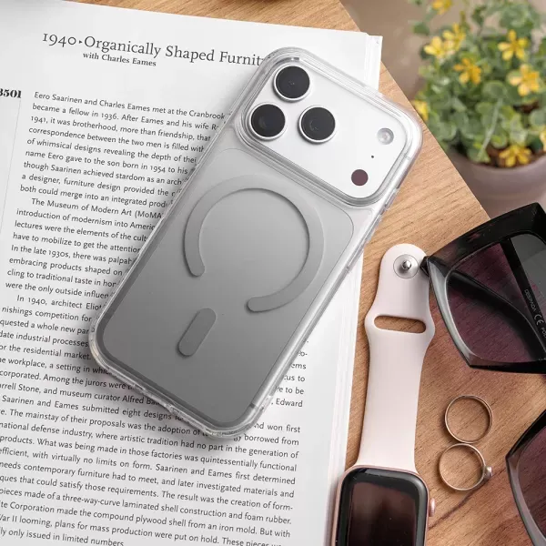 Чохол Griply Eclipse with MagSafe Gray для iPhone 15 фото 2
