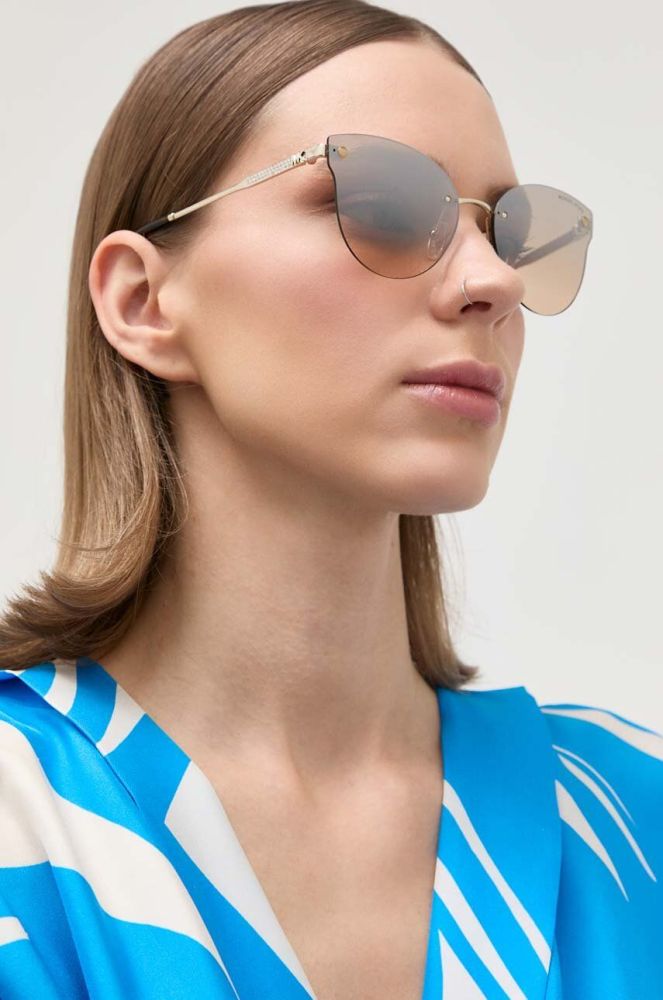 Сонцезахисні окуляри Michael Kors жіночі колір бежевий (3253469)