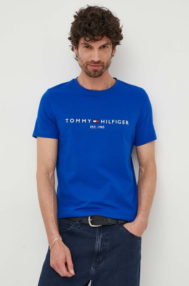 Tommy Hilfiger Футболка колір темно-синій (3265859)
