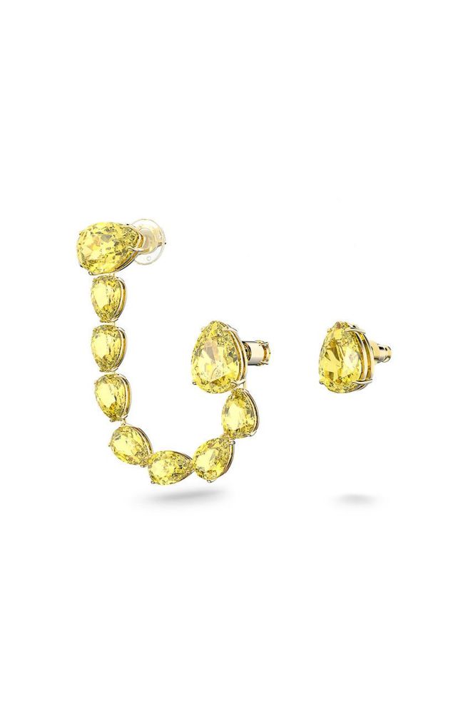 Сережки Swarovski колір золотий (2054525)