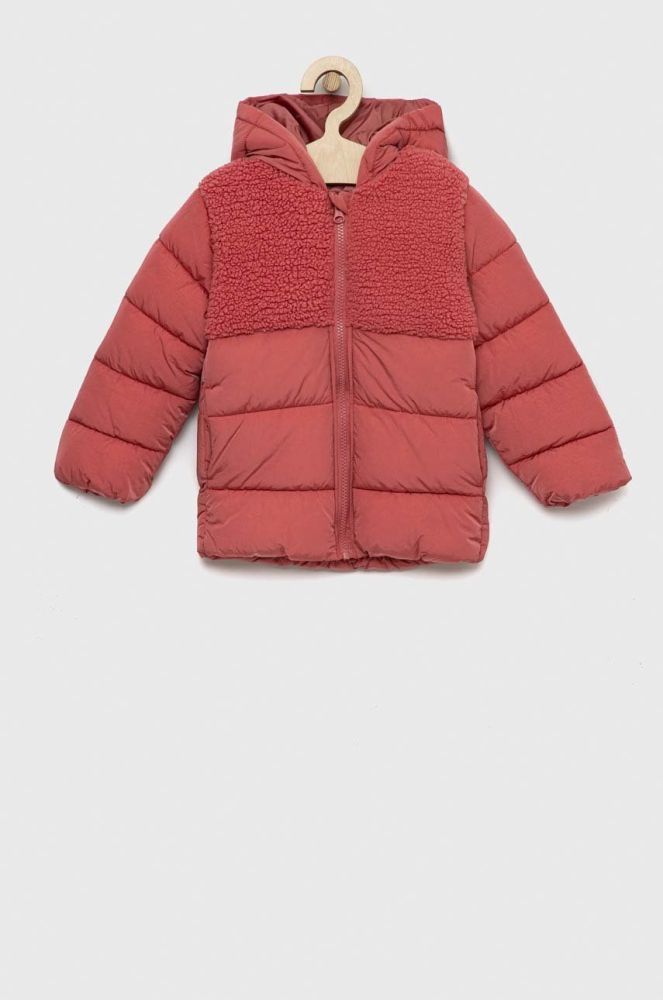 Дитяча куртка United Colors of Benetton колір рожевий (2792947)