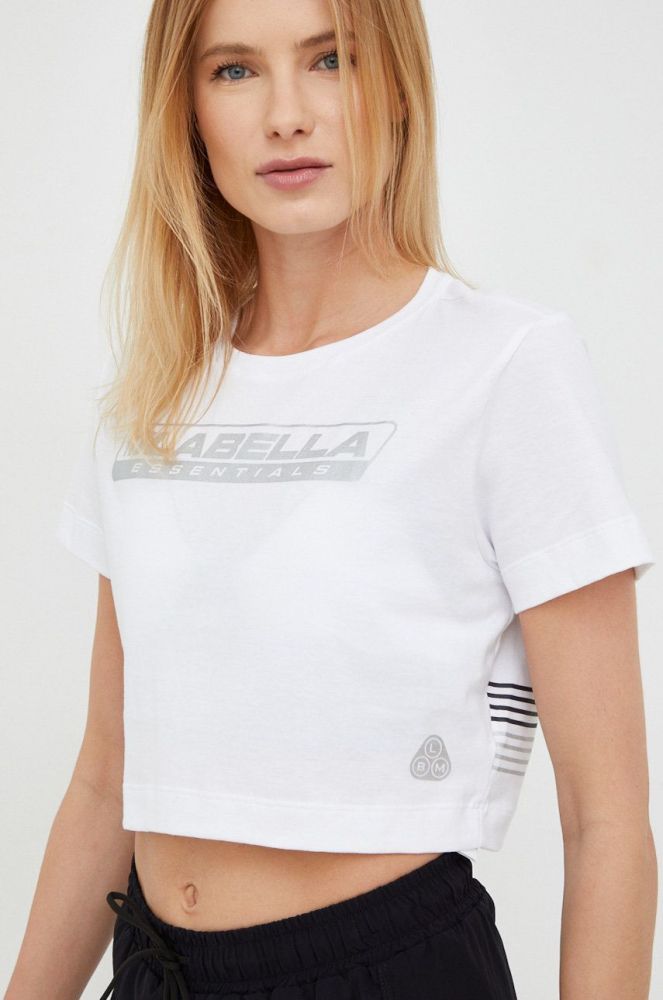 Тренувальна футболка LaBellaMafia Essentials колір білий (2930534)