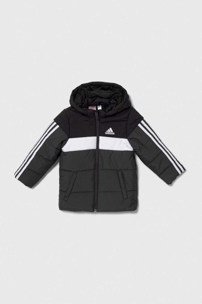 Дитяча куртка adidas колір чорний (3489680)