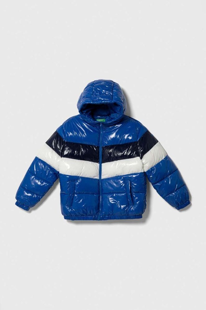 Дитяча куртка United Colors of Benetton колір блакитний (3546753)