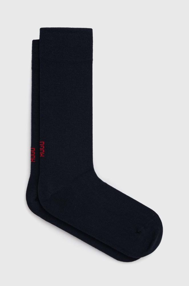 Шкарпетки HUGO 4-pack чоловічі колір синій