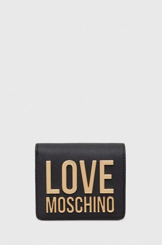 Гаманець Love Moschino жіночий колір чорний (3332889)
