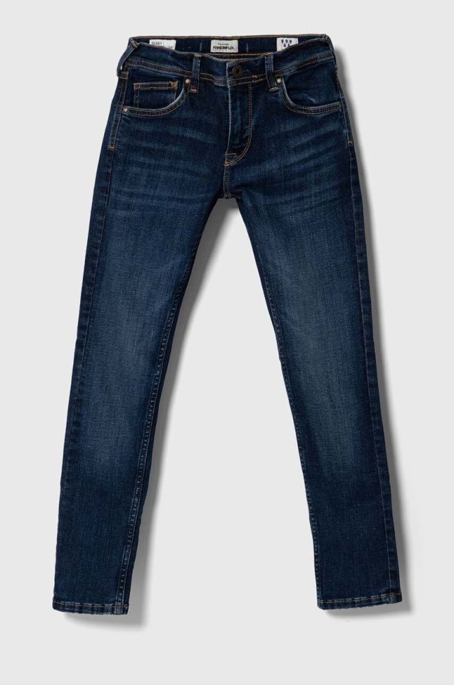 Дитячі джинси Pepe Jeans Finly колір темно-синій (3444749)