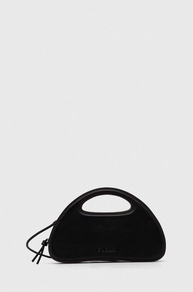 Шкіряна сумочка Furla колір чорний (3401592)