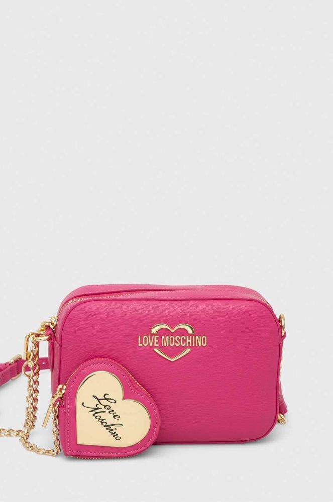Сумочка Love Moschino колір рожевий (3501454)