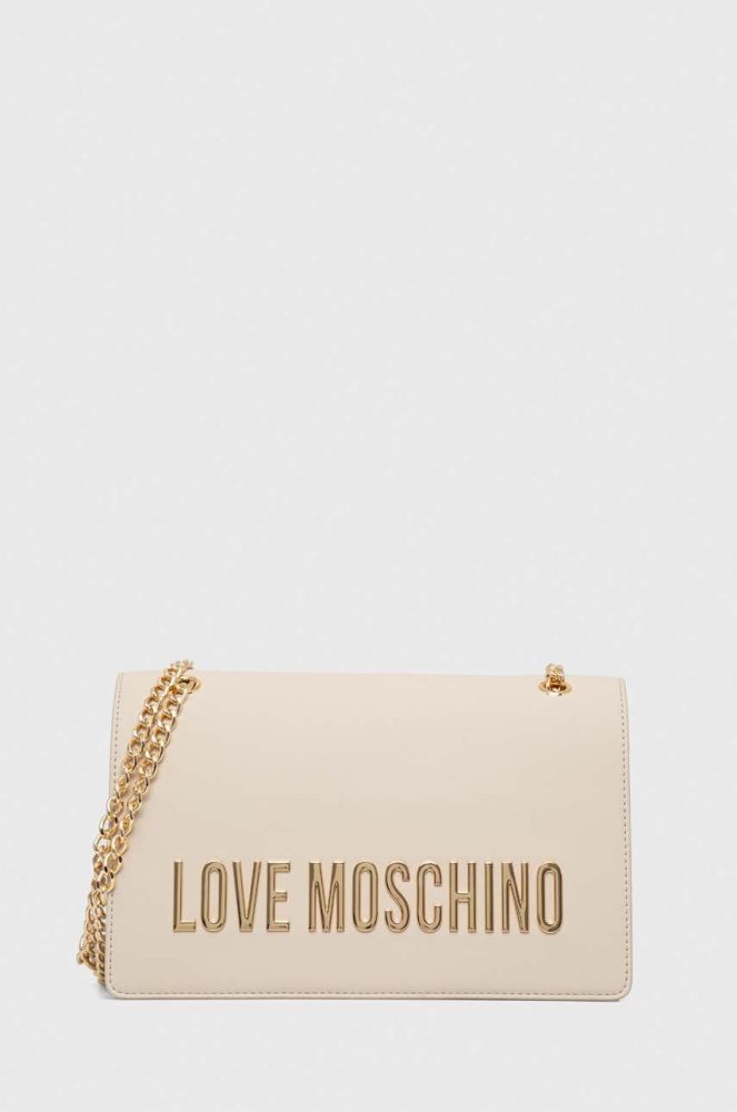 Сумочка Love Moschino колір бежевий (3622596)