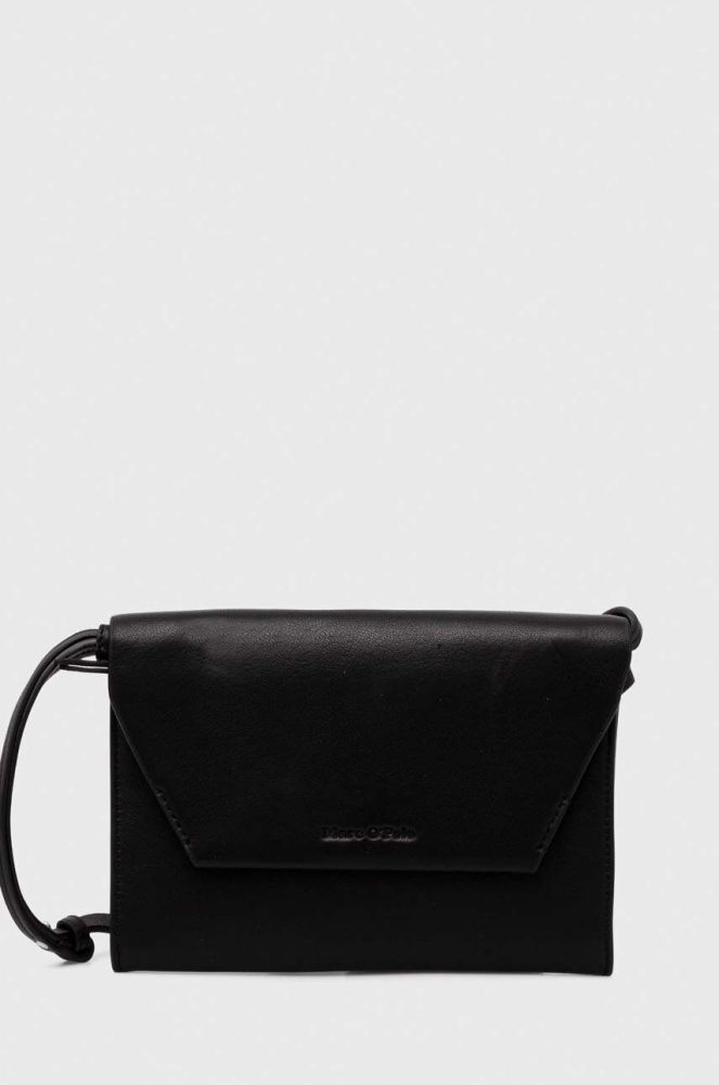 Шкіряна сумочка Marc O'Polo колір чорний (3542702)