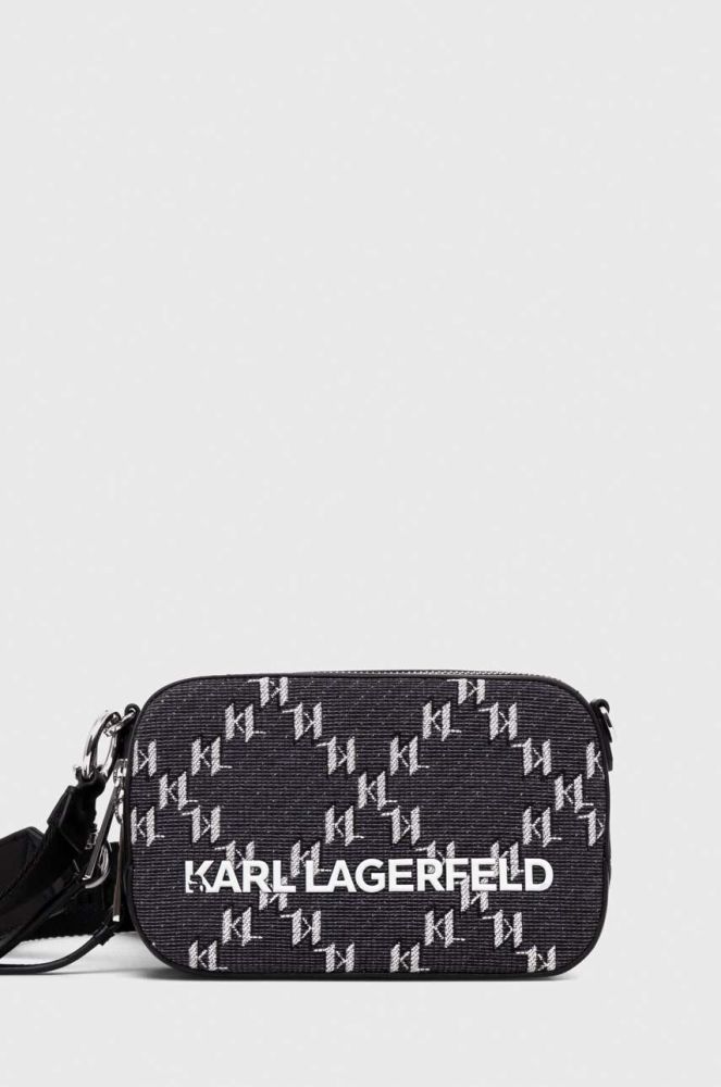 Сумочка Karl Lagerfeld колір сірий (3534815)