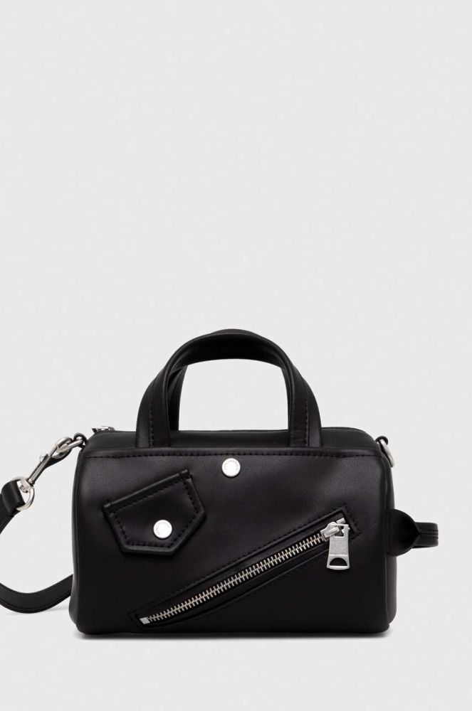 Шкіряна сумочка Karl Lagerfeld колір чорний (3534818)