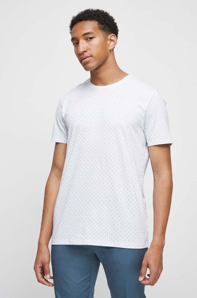 Бавовняна футболка Medicine колір білий (3380360)