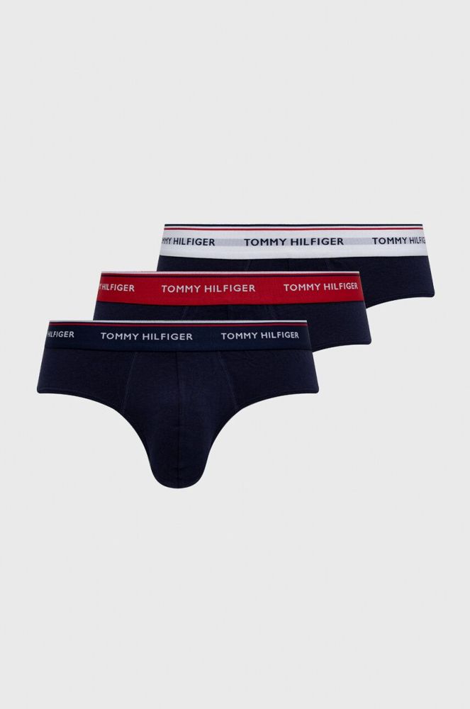 Tommy Hilfiger - Сліпи (3-pack) колір темно-синій (1169613)