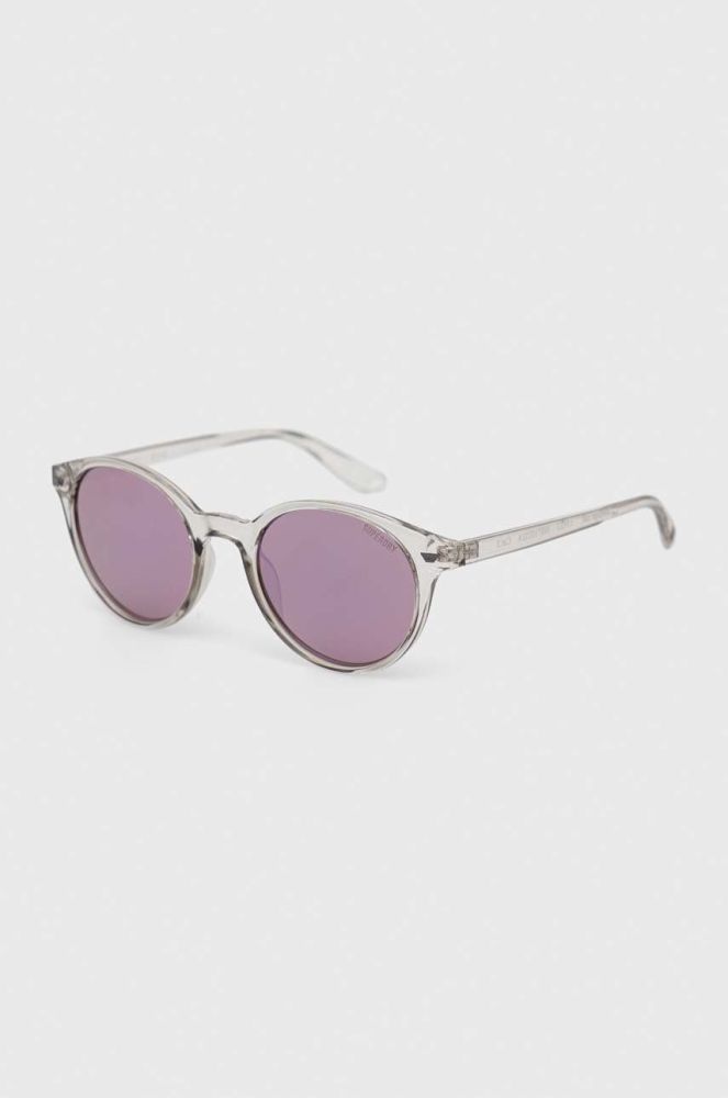 Сонцезахисні окуляри Superdry жіночі колір сірий