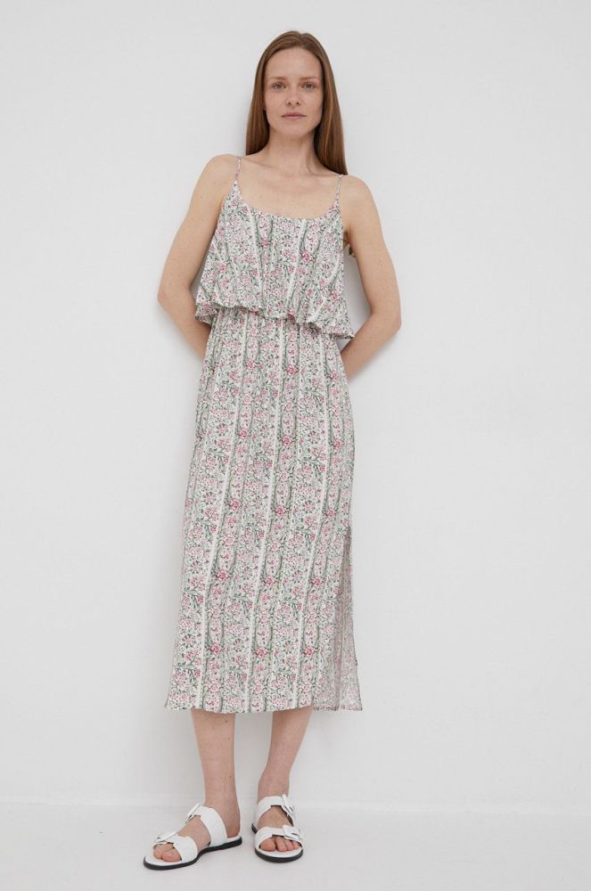 Сукня Pepe Jeans Martine maxi пряма колір барвистий