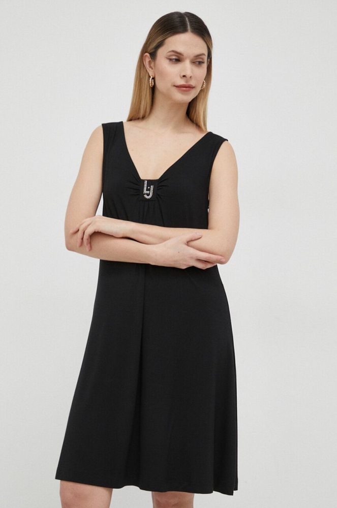 Сукня Liu Jo колір чорний mini пряма (3090546)