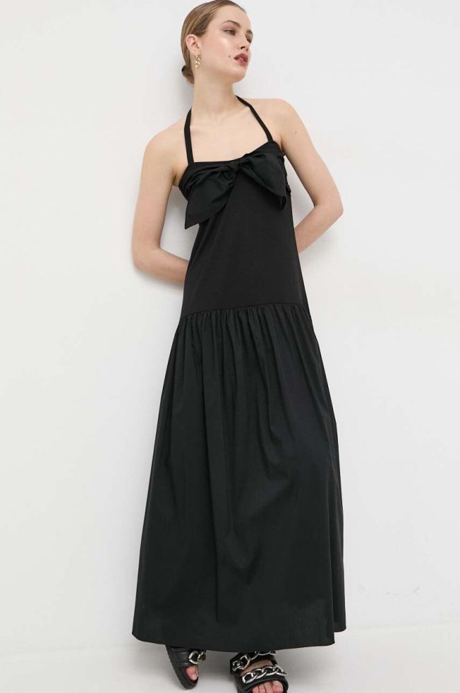 Сукня Liu Jo колір чорний maxi розкльошена (3117643)