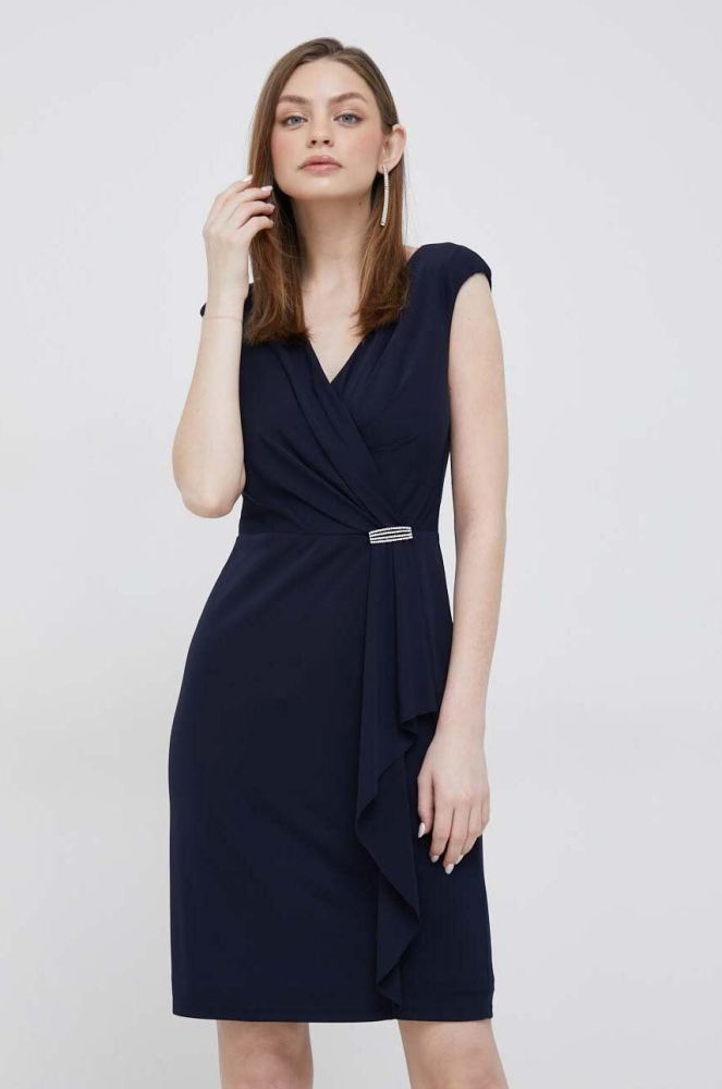 Сукня Lauren Ralph Lauren колір синій mini пряма (3145093)