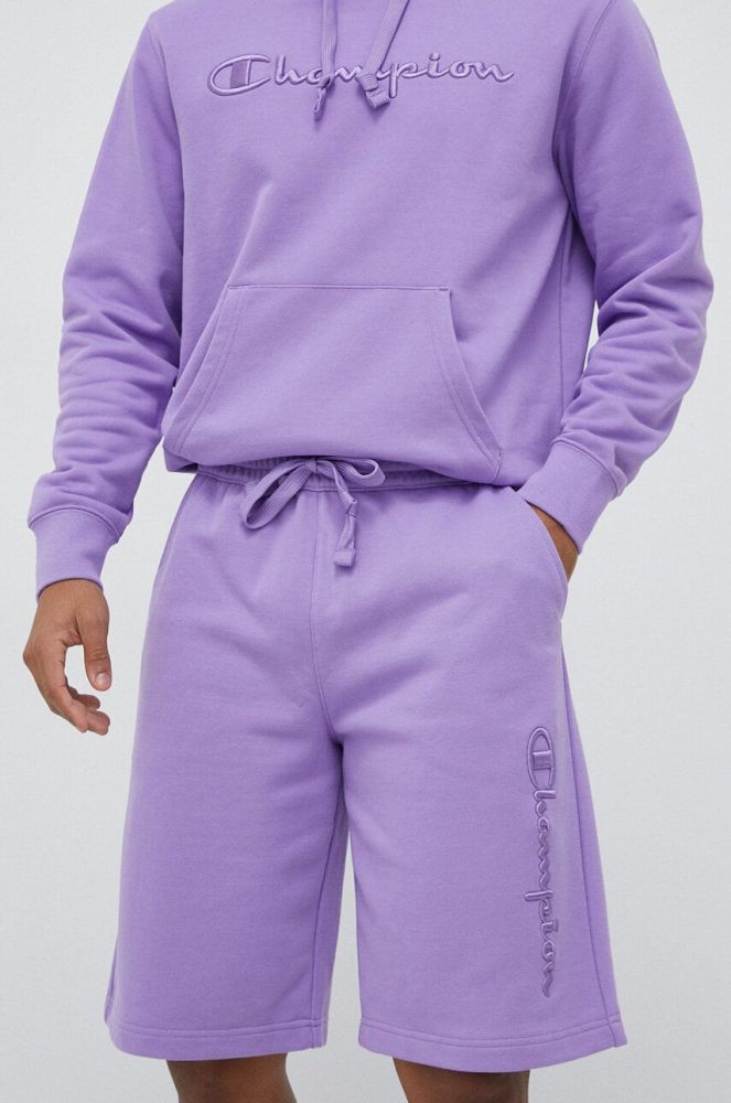 Шорти Champion чоловічі колір фіолетовий (3075255)