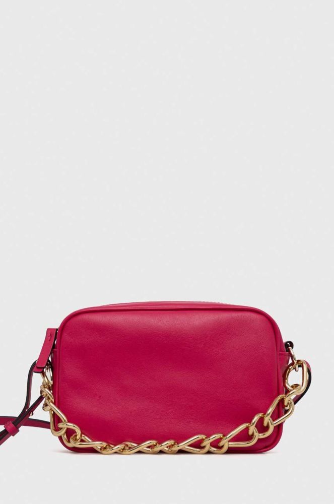 Шкіряна сумочка Red Valentino колір рожевий (3009476)