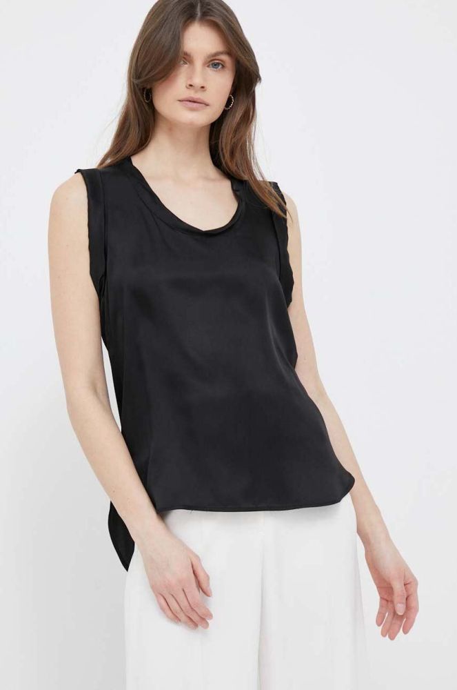 Блузка Sisley колір чорний (3174338)