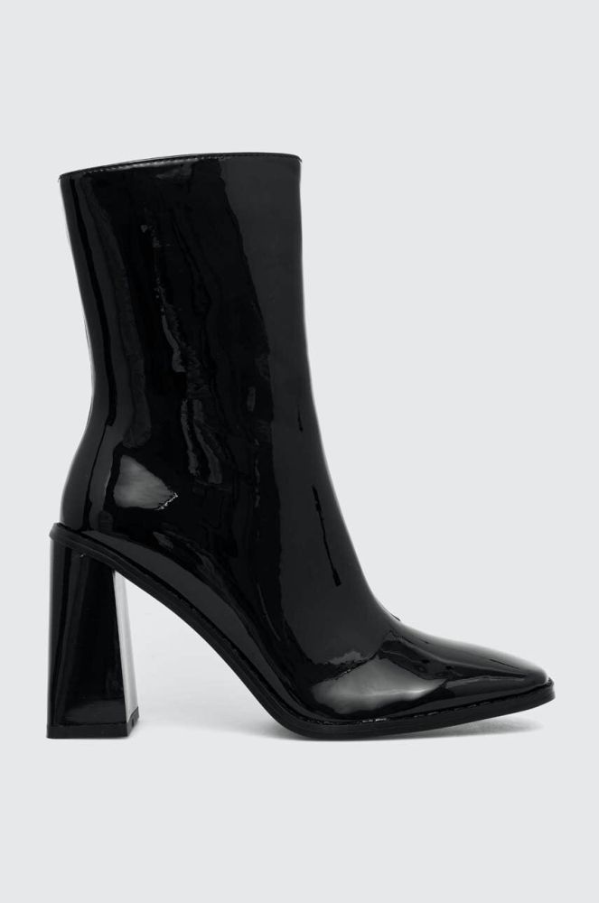 Черевики Answear Lab жіночі колір чорний каблук блок (3555516)