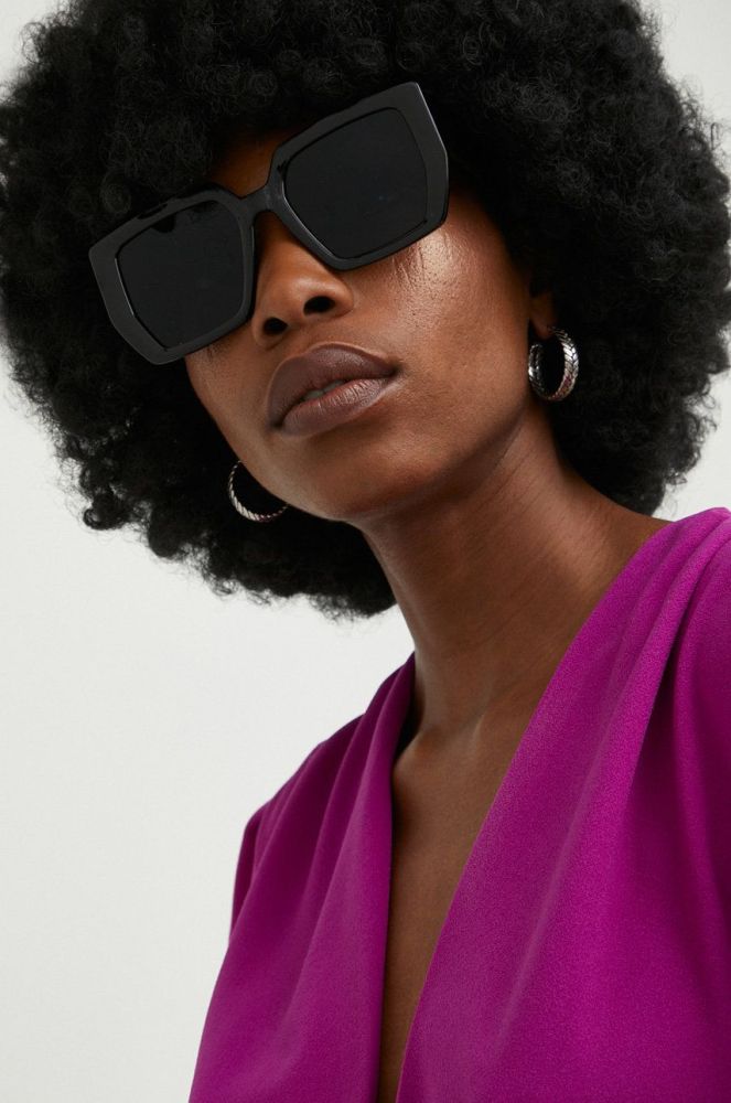 Сонцезахисні окуляри Answear Lab жіночі колір чорний (2897264)