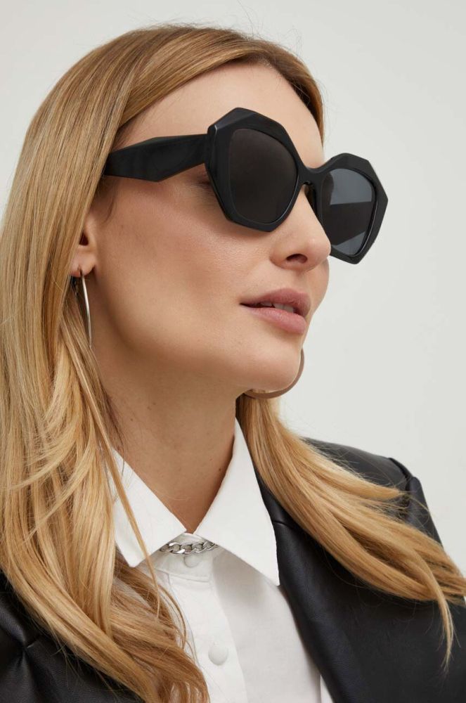 Сонцезахисні окуляри Answear Lab жіночі колір чорний (3037468)