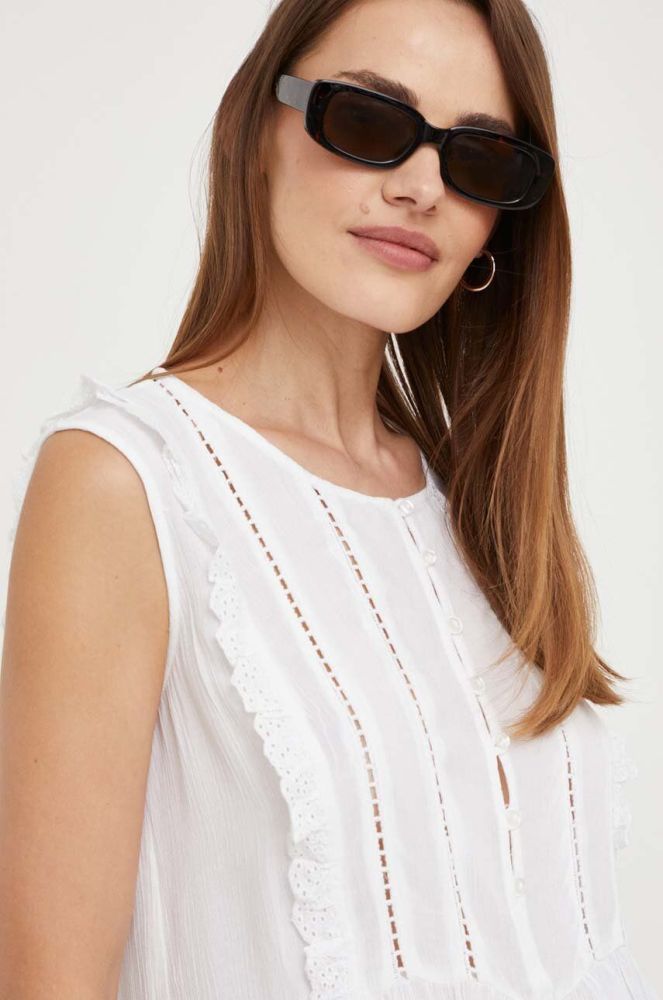 Блузка Answear Lab жіноча колір білий однотонна (3375750)