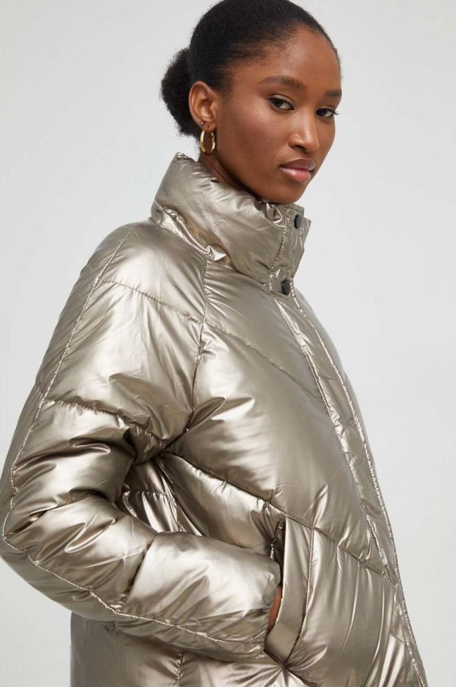 Куртка Answear Lab жіноча колір золотий зимова (3572813)