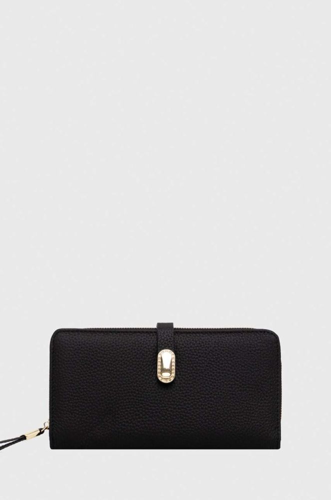 Шкіряний гаманець Answear Lab жіночий колір чорний (3345049)