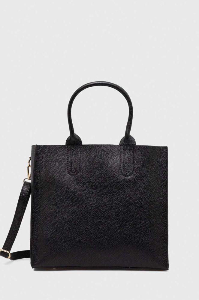 Шкіряна сумочка Answear Lab колір чорний (3594165)