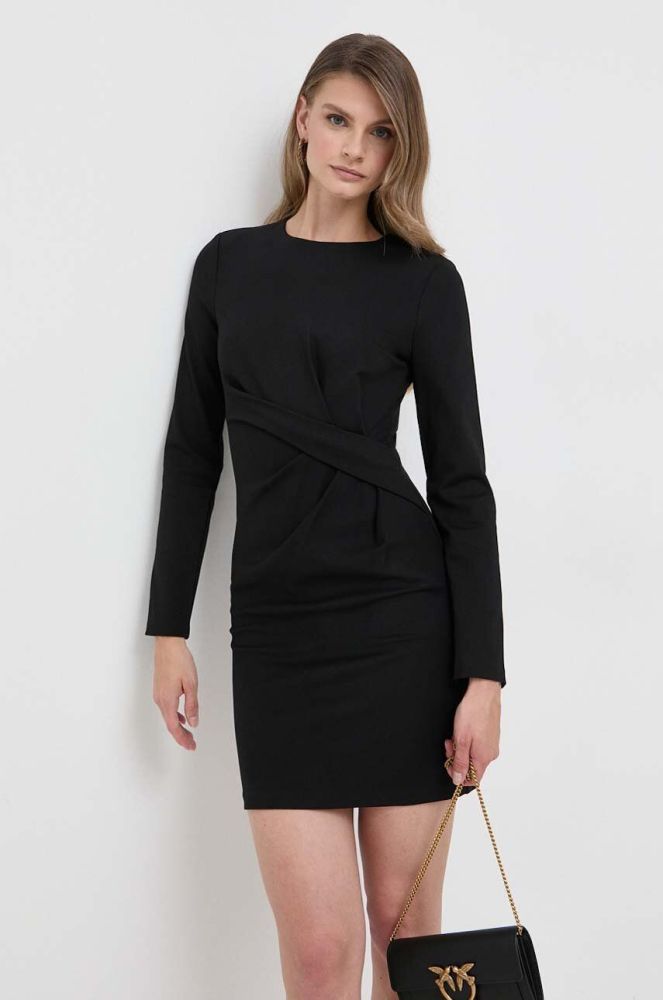 Сукня Silvian Heach колір чорний mini пряма (3398805)