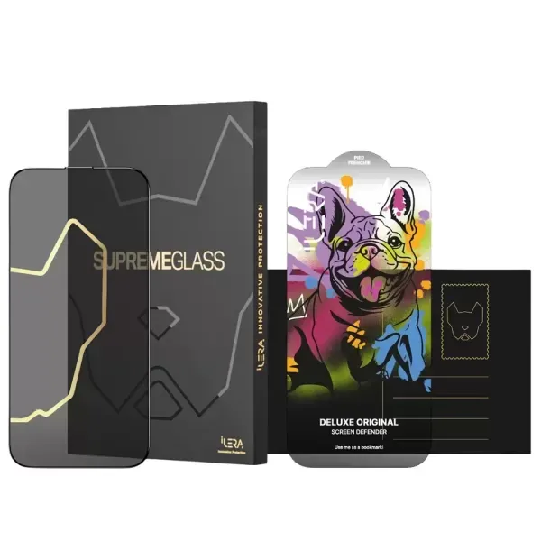 Захисне скло з ефектом антишпигун iLera DeLuxe Incognito Glass для iPhone 18 Pro (iLInDL18Pr) фото 3