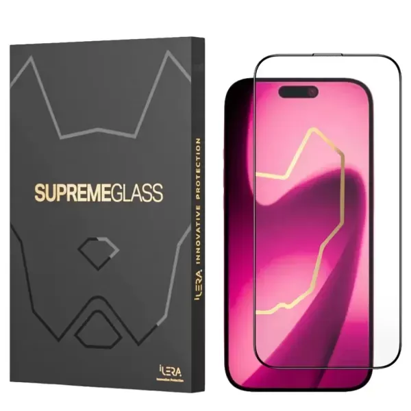 Захисне скло iLera DeLuxe Original Glass 3.0 для iPhone 18 Pro Max (iLFCDL18PrMx)